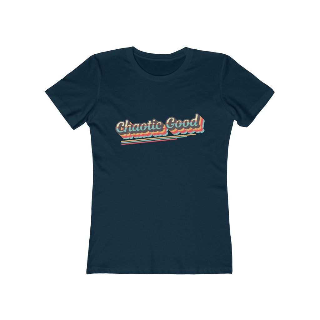 Chaotic Good Retro Alignment Tee - Women's