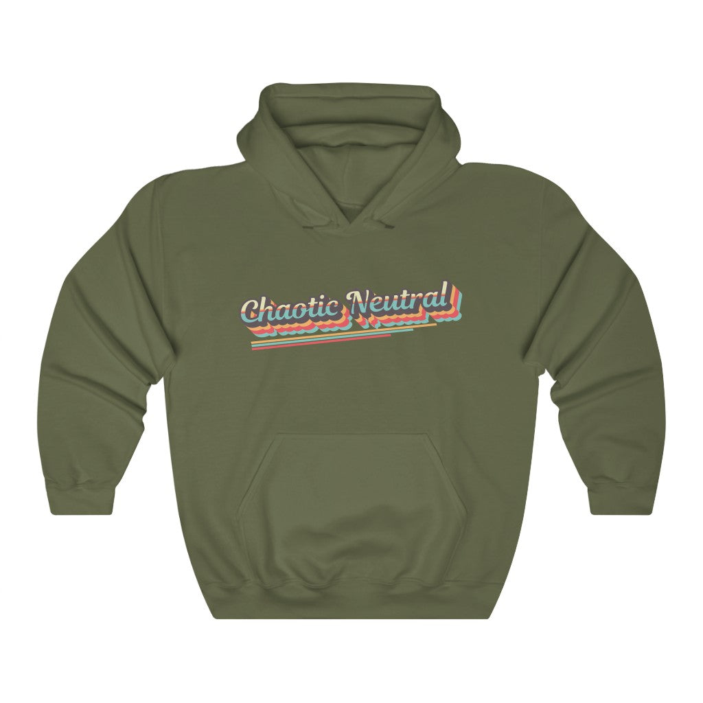 Chaotic Neutral Retro Hoodie