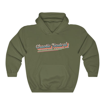 Chaotic Neutral Retro Hoodie