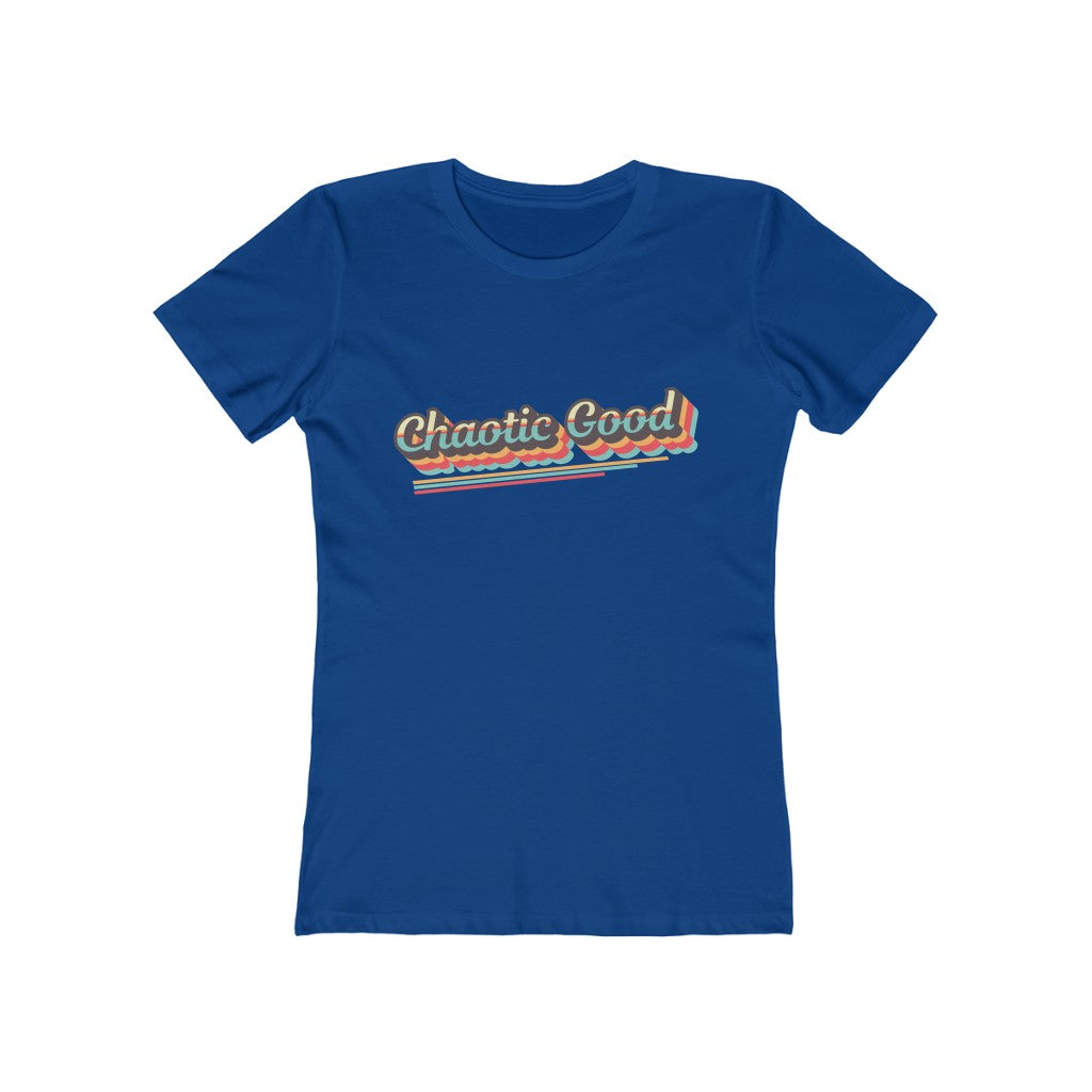 Chaotic Good Retro Alignment Tee - Women's