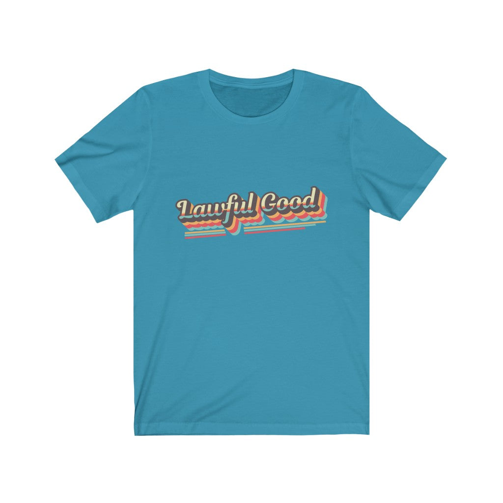 Lawful Good Retro Tee