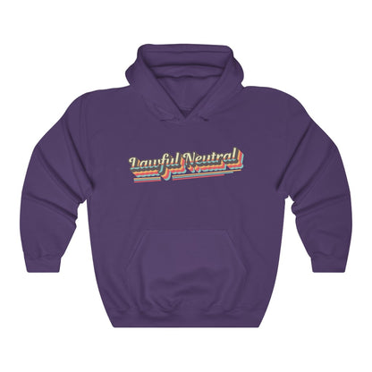 Lawful Neutral Retro Hoodie