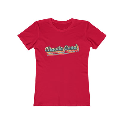 Chaotic Good Retro Alignment Tee - Women's