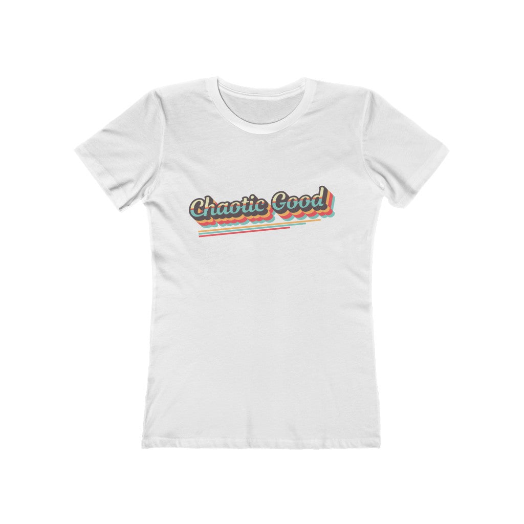 Chaotic Good Retro Alignment Tee - Women's