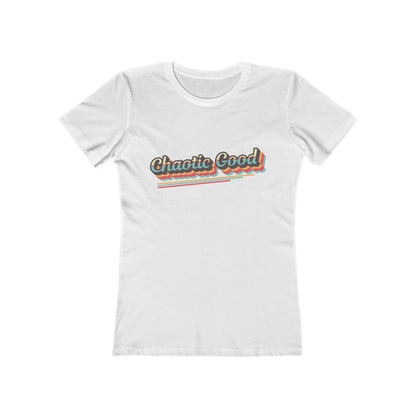 Chaotic Good Retro Alignment Tee - Women's