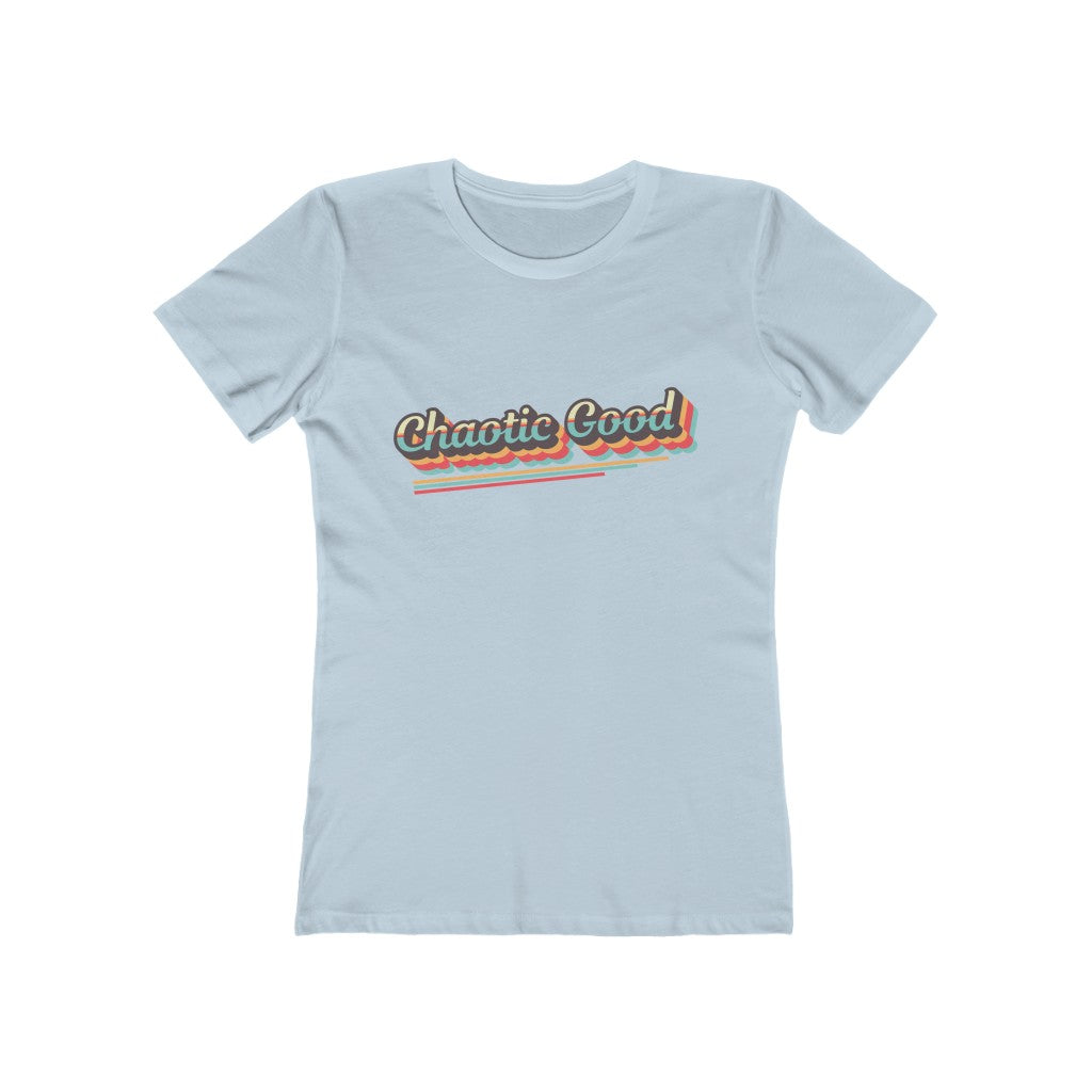 Chaotic Good Retro Alignment Tee - Women's