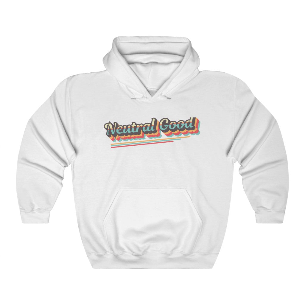 Neutral Good Retro Hoodie