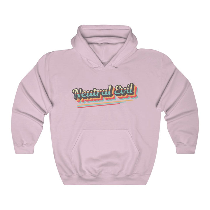 Neutral Evil Retro Hoodie