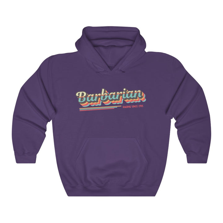 Barbarian Retro Class Hoodie