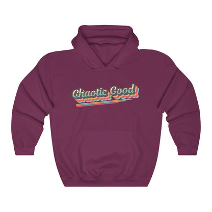 Chaotic Good Retro Hoodie