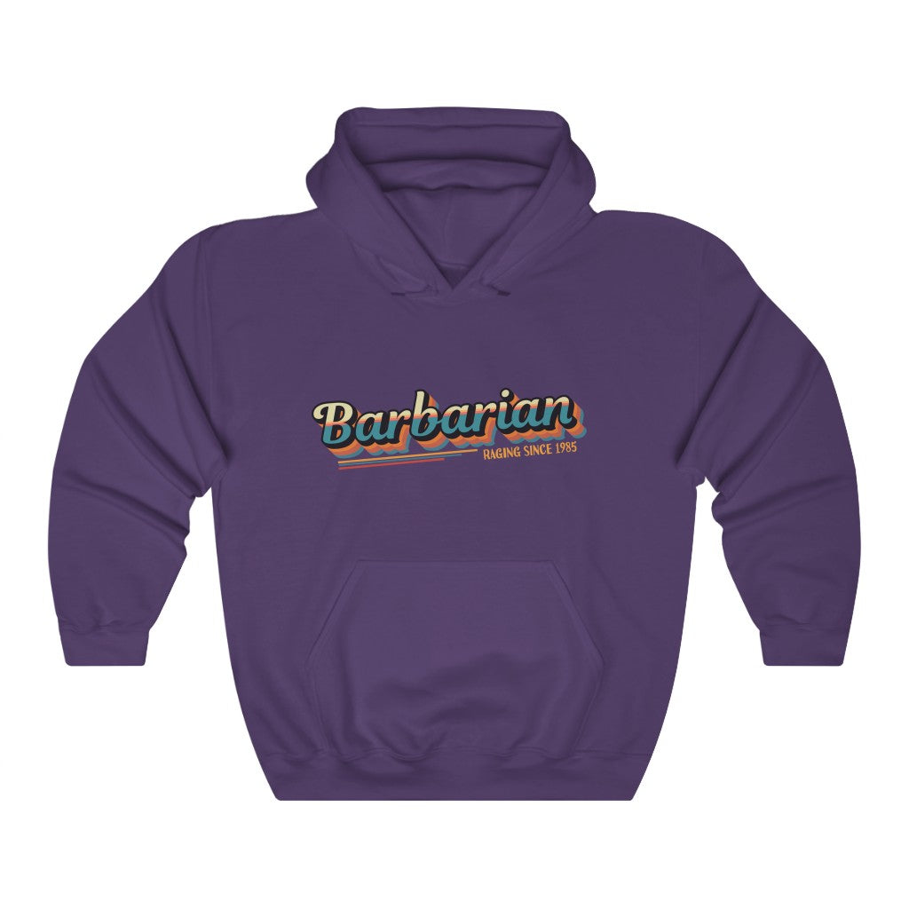 Barbarian Harvest Retro Class Hoodie