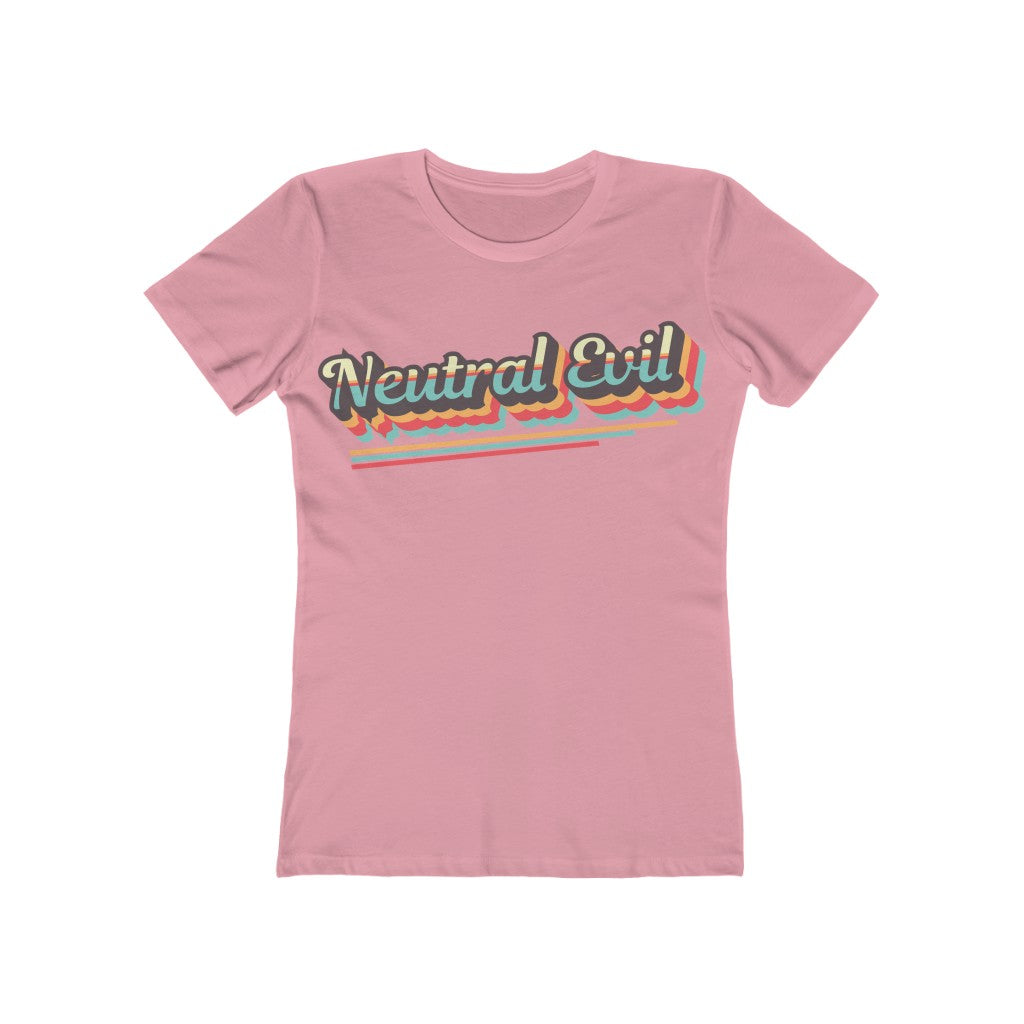 Neutral Evil Retro Alignment Tee - Women's