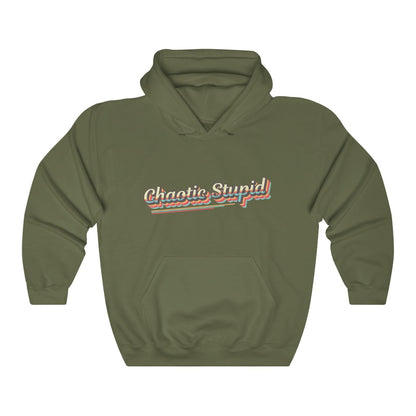 Chaotic Stupid Retro Hoodie