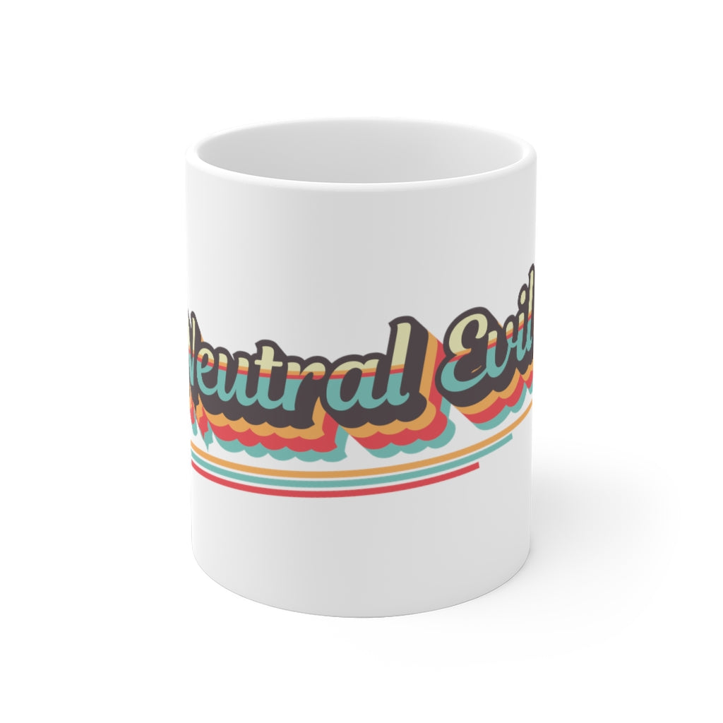 Neutral Evil Retro Alignment Mug