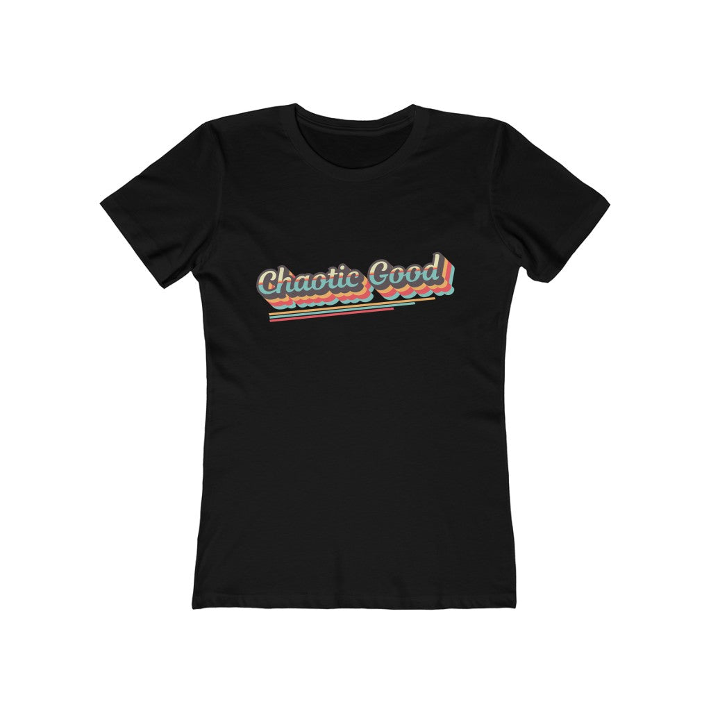 Chaotic Good Retro Alignment Tee - Women's