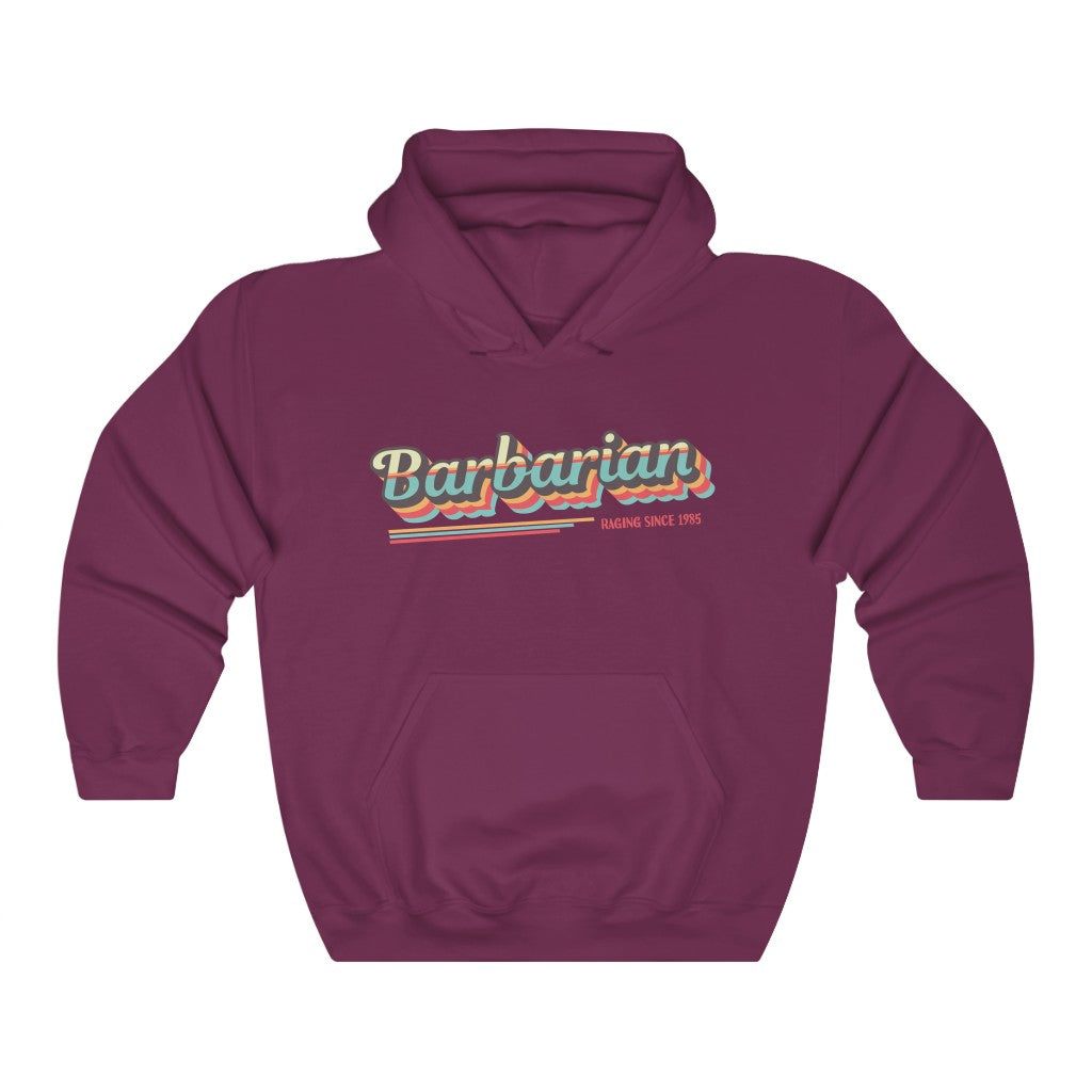 Barbarian Retro Class Hoodie