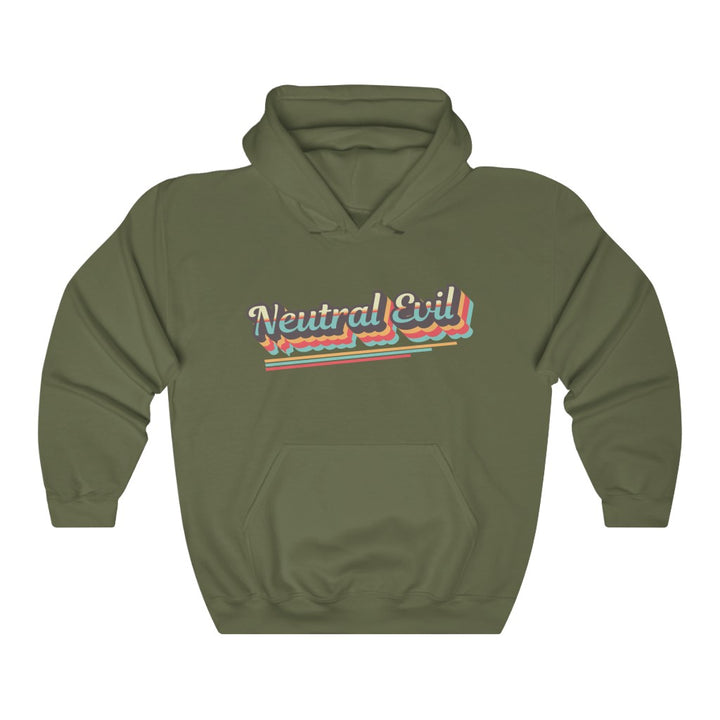 Neutral Evil Retro Hoodie