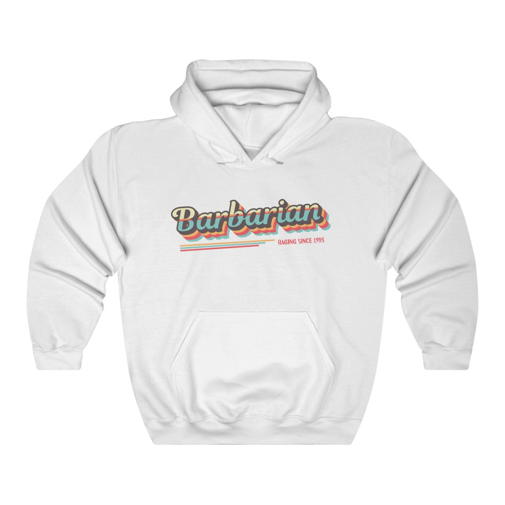 Barbarian Retro Class Hoodie