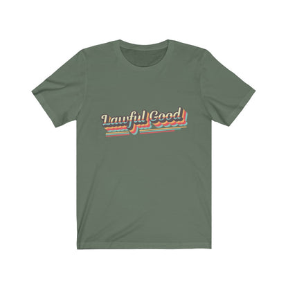 Lawful Good Retro Tee