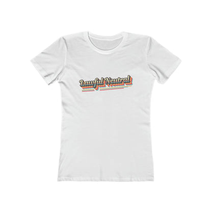 Lawful Neutral Retro Alignment Tee - Women's