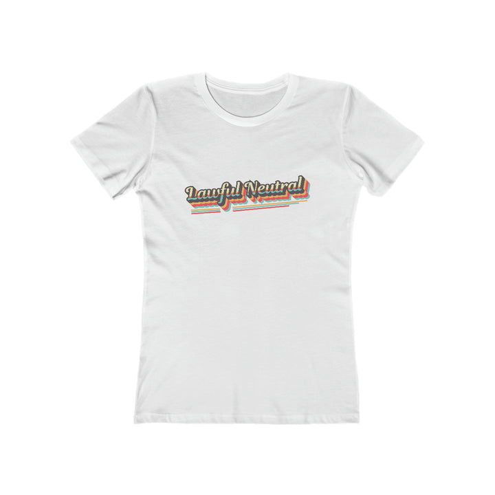 Lawful Neutral Retro Alignment Tee - Women's