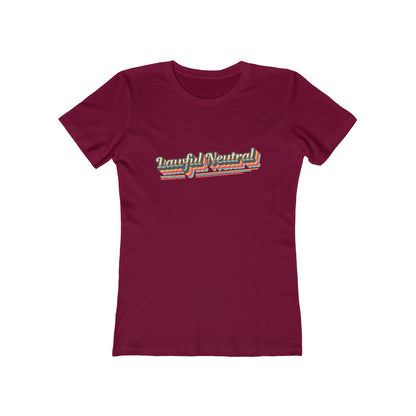 Lawful Neutral Retro Alignment Tee - Women's