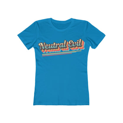 Neutral Evil Retro Alignment Tee - Women's