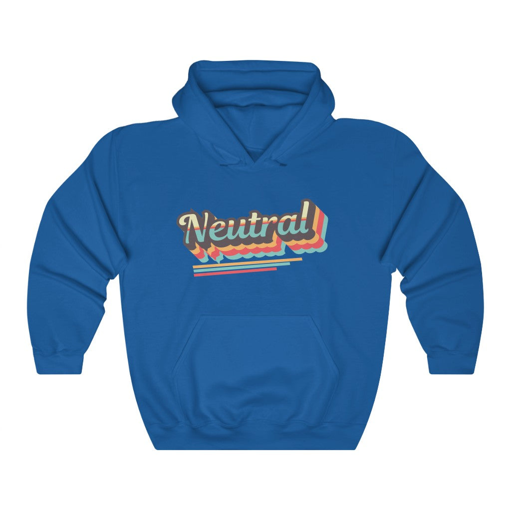 Neutral Retro Hoodie