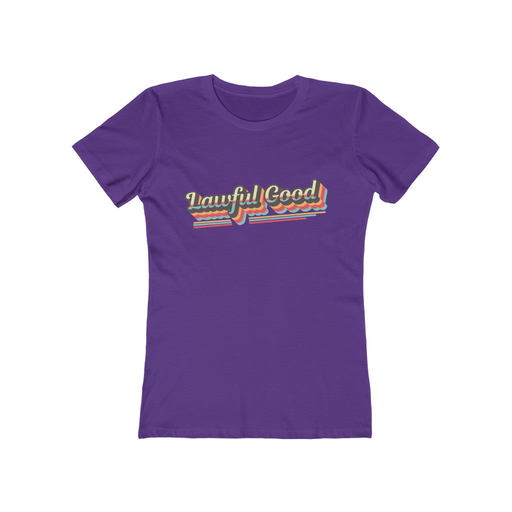 Lawful Good Retro Alignment Tee - Women's