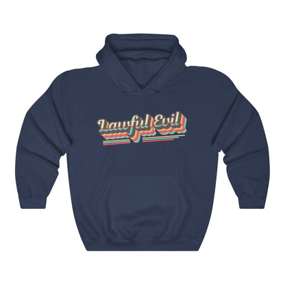 Lawful Evil Retro Hoodie