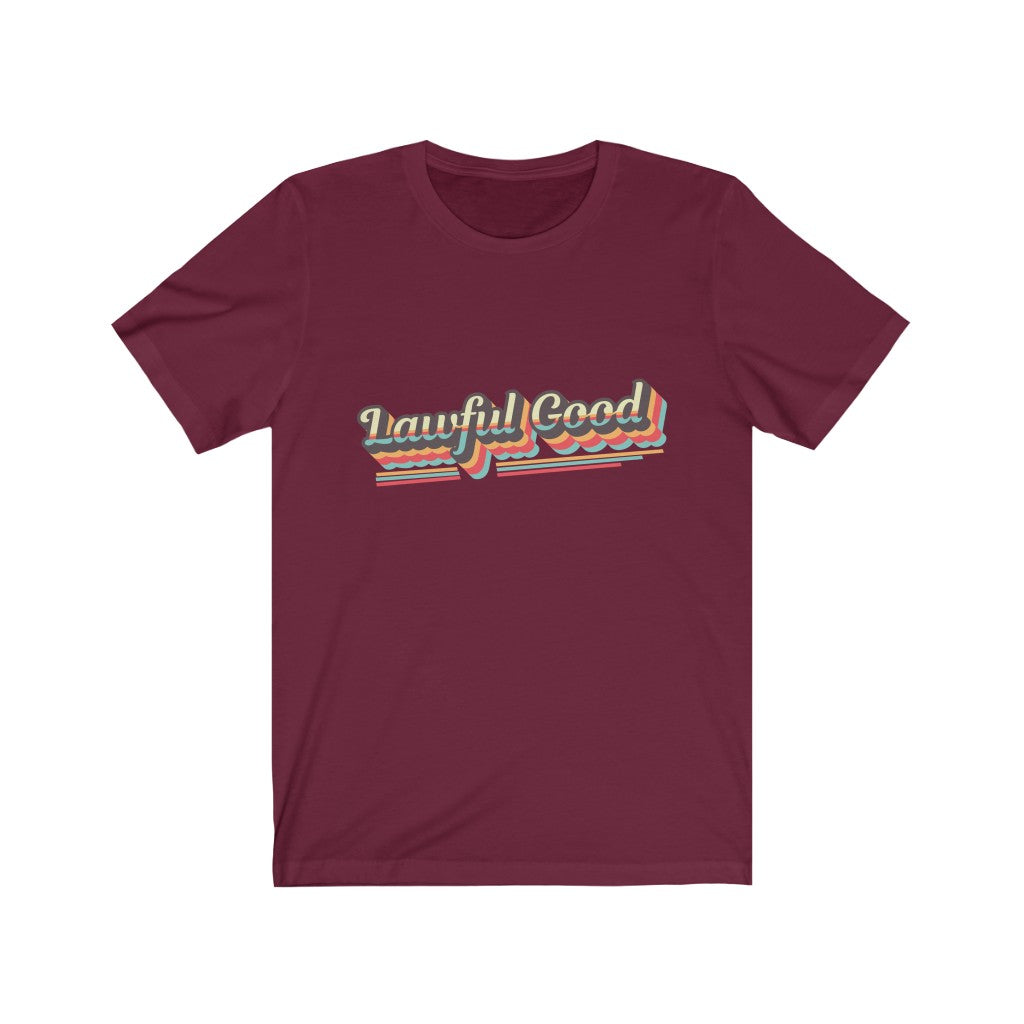 Lawful Good Retro Tee