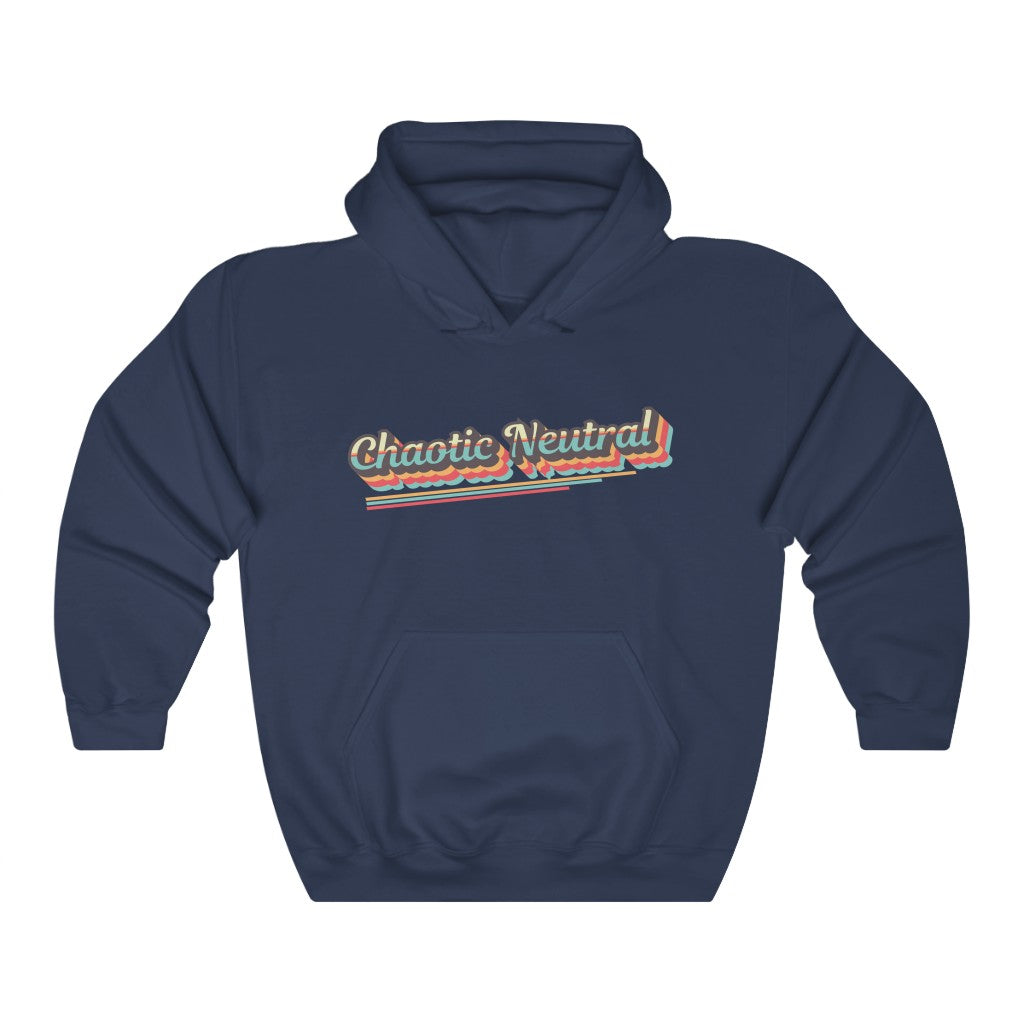 Chaotic Neutral Retro Hoodie