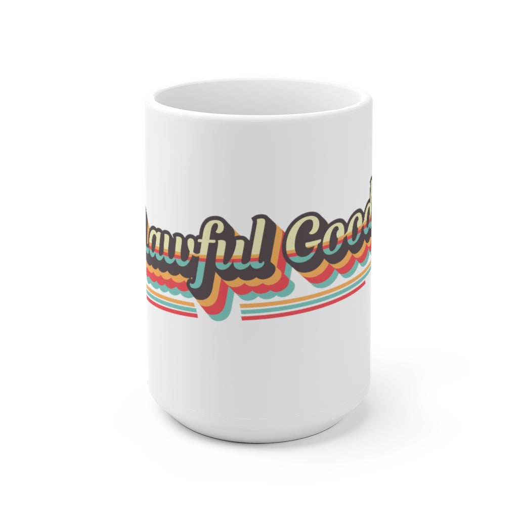 Lawful Good Retro Alignment Mug