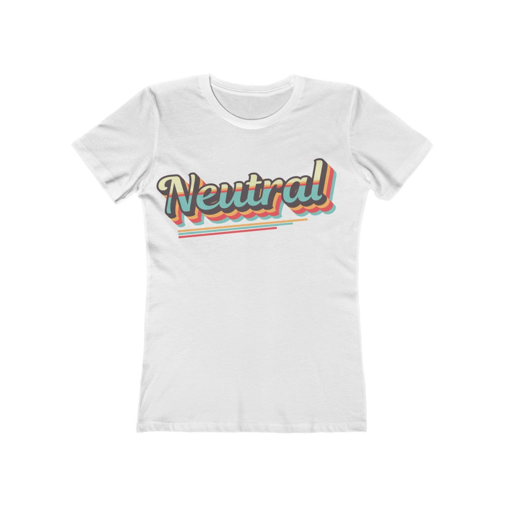 Neutral Retro Alignment Tee - Women's