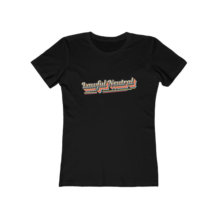 Lawful Neutral Retro Alignment Tee - Women's