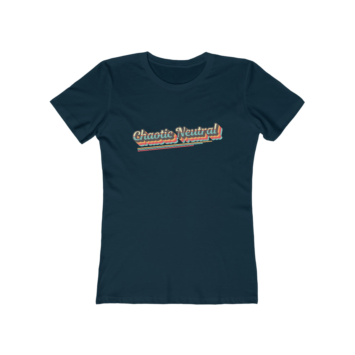 Chaotic Neutral Retro Alignment Tee - Women's