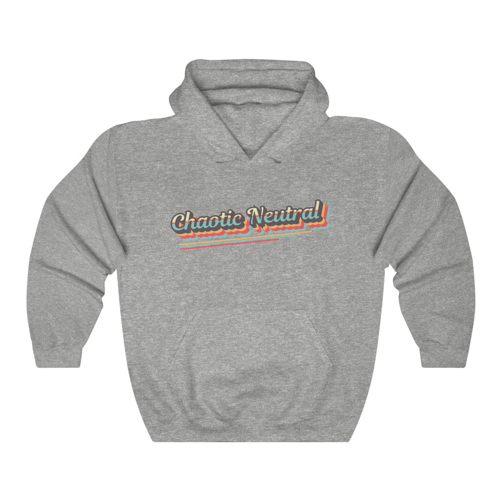 Chaotic Neutral Retro Hoodie