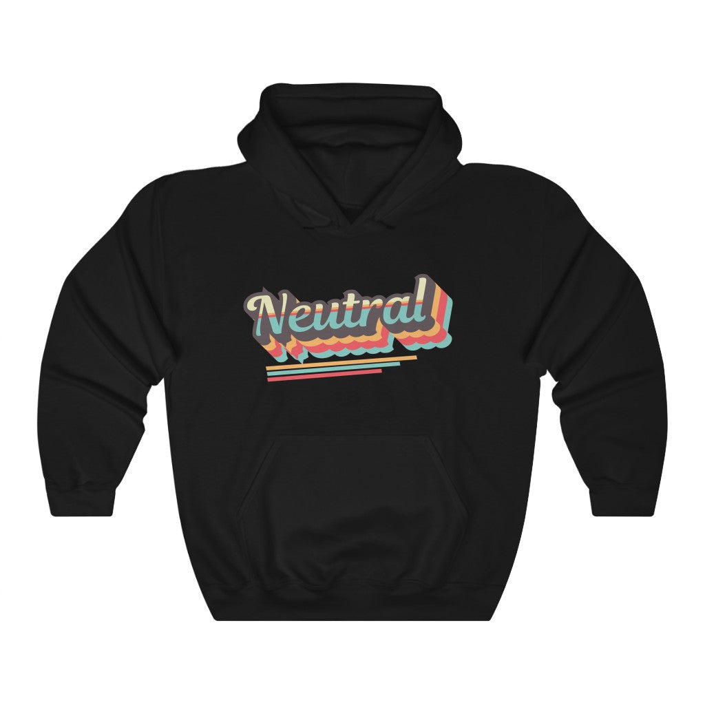 Neutral Retro Hoodie