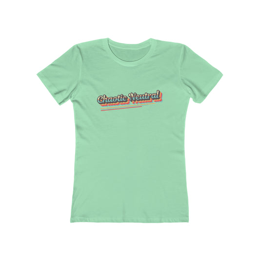 Chaotic Neutral Retro Alignment Tee - Women's