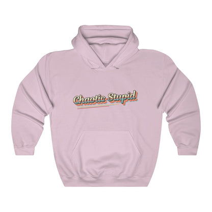 Chaotic Stupid Retro Hoodie