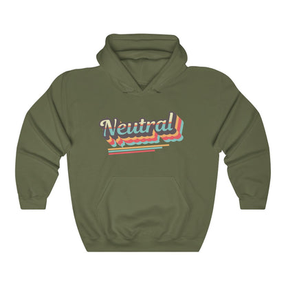 Neutral Retro Hoodie