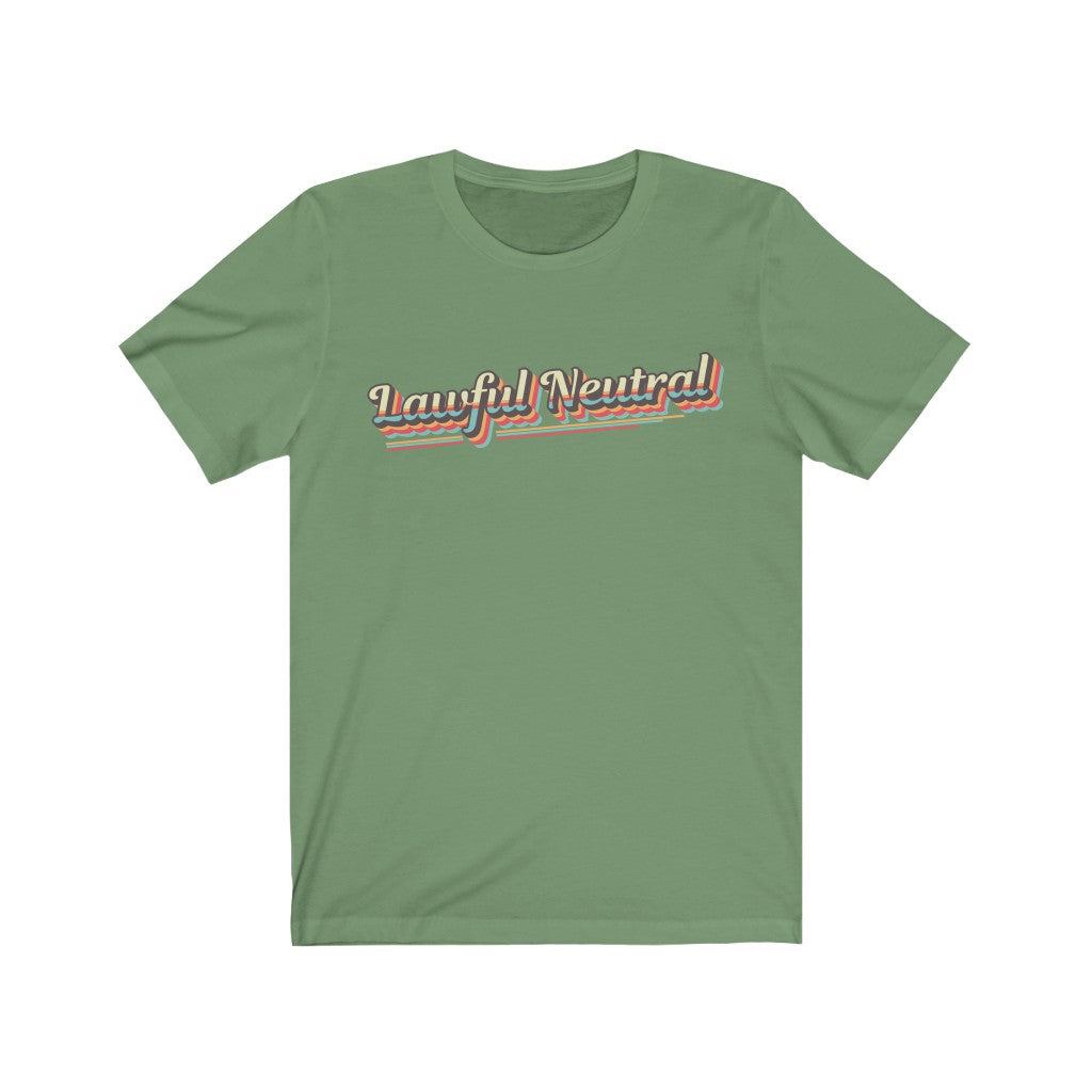 Lawful Neutral Retro Tee