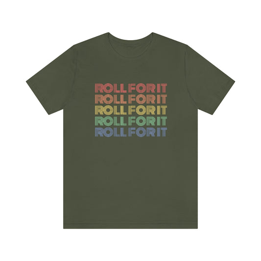 Roll For It Retro Tee - Multi