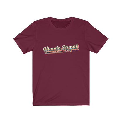 Chaotic Stupid Retro Tee