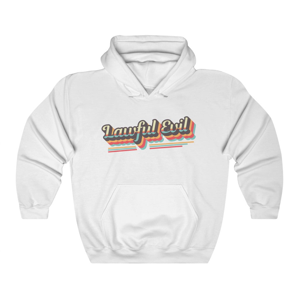 Lawful Evil Retro Hoodie