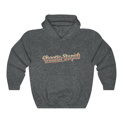 Chaotic Stupid Retro Hoodie