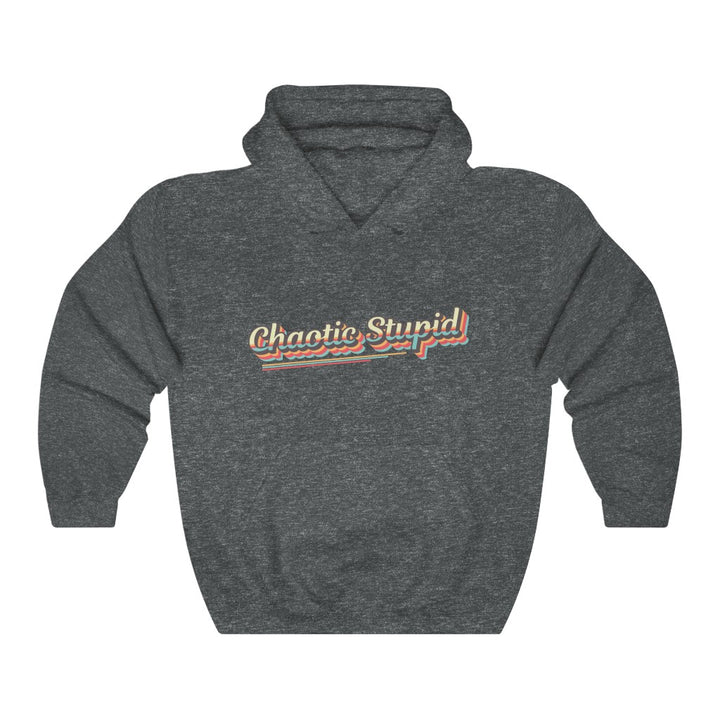 Chaotic Stupid Retro Hoodie