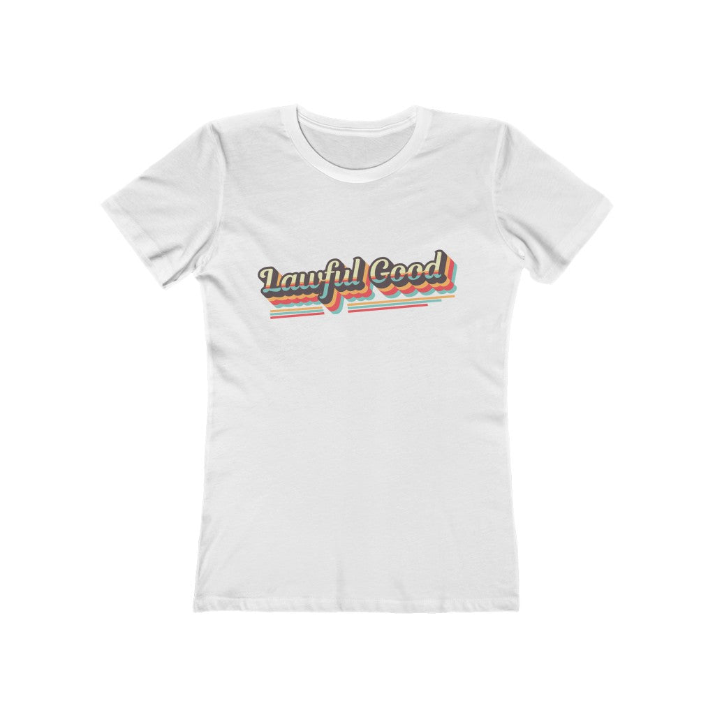 Lawful Good Retro Alignment Tee - Women's