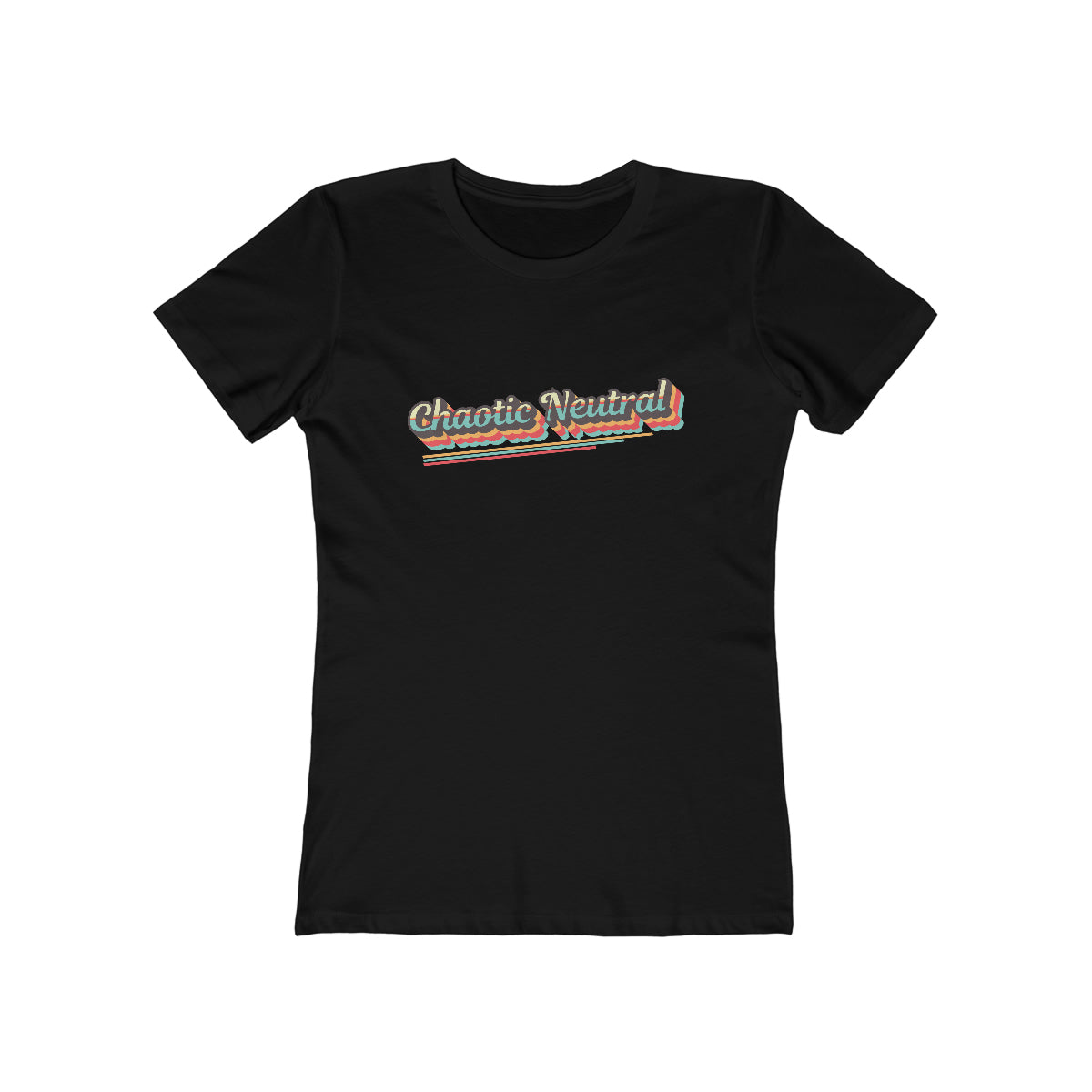 Chaotic Neutral Retro Alignment Tee - Women's