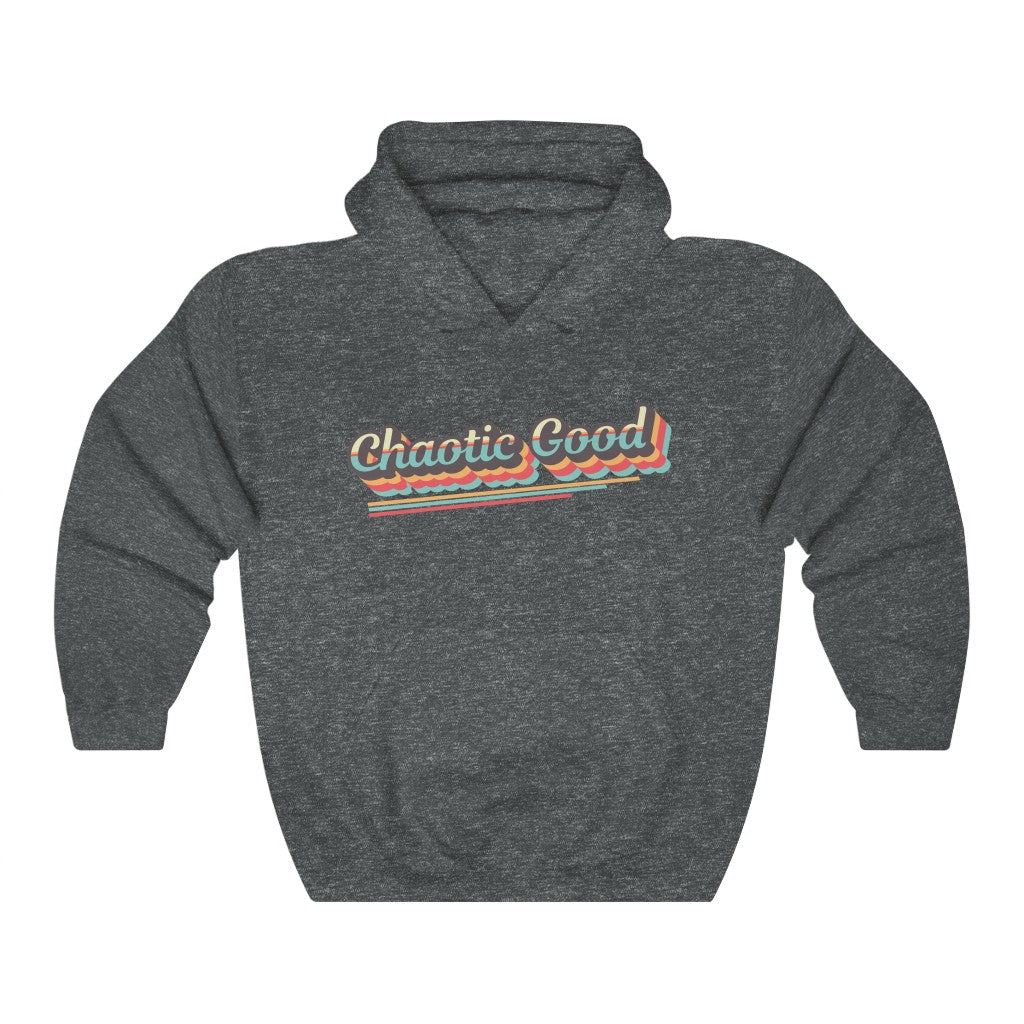 Chaotic Good Retro Hoodie